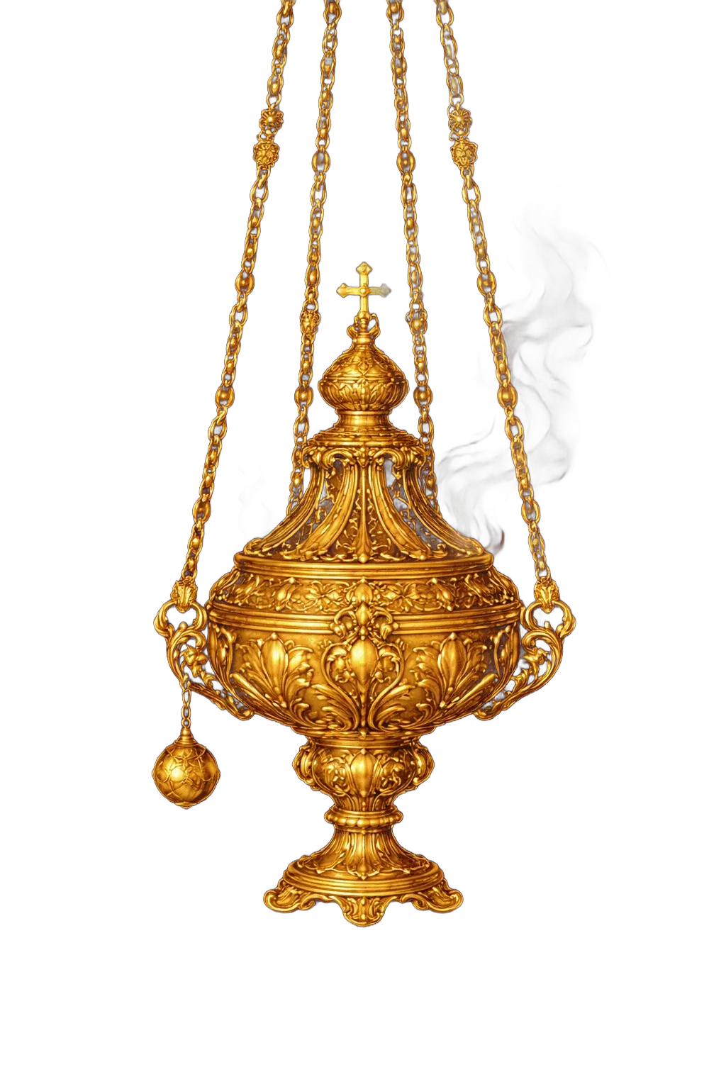 Valoración y compra de piezas — incensario litúrgico