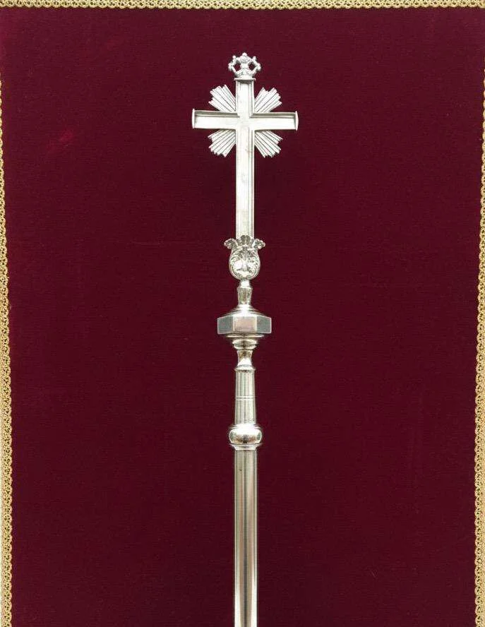 Asta procesional con cruz (260 cm)